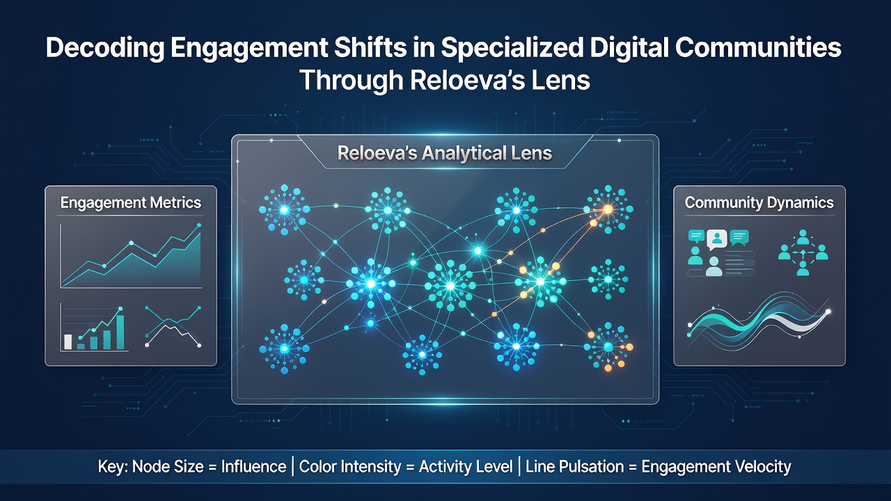 Decoding Engagement Shifts in Specialized Digital Communities Through Reloeva's Lens