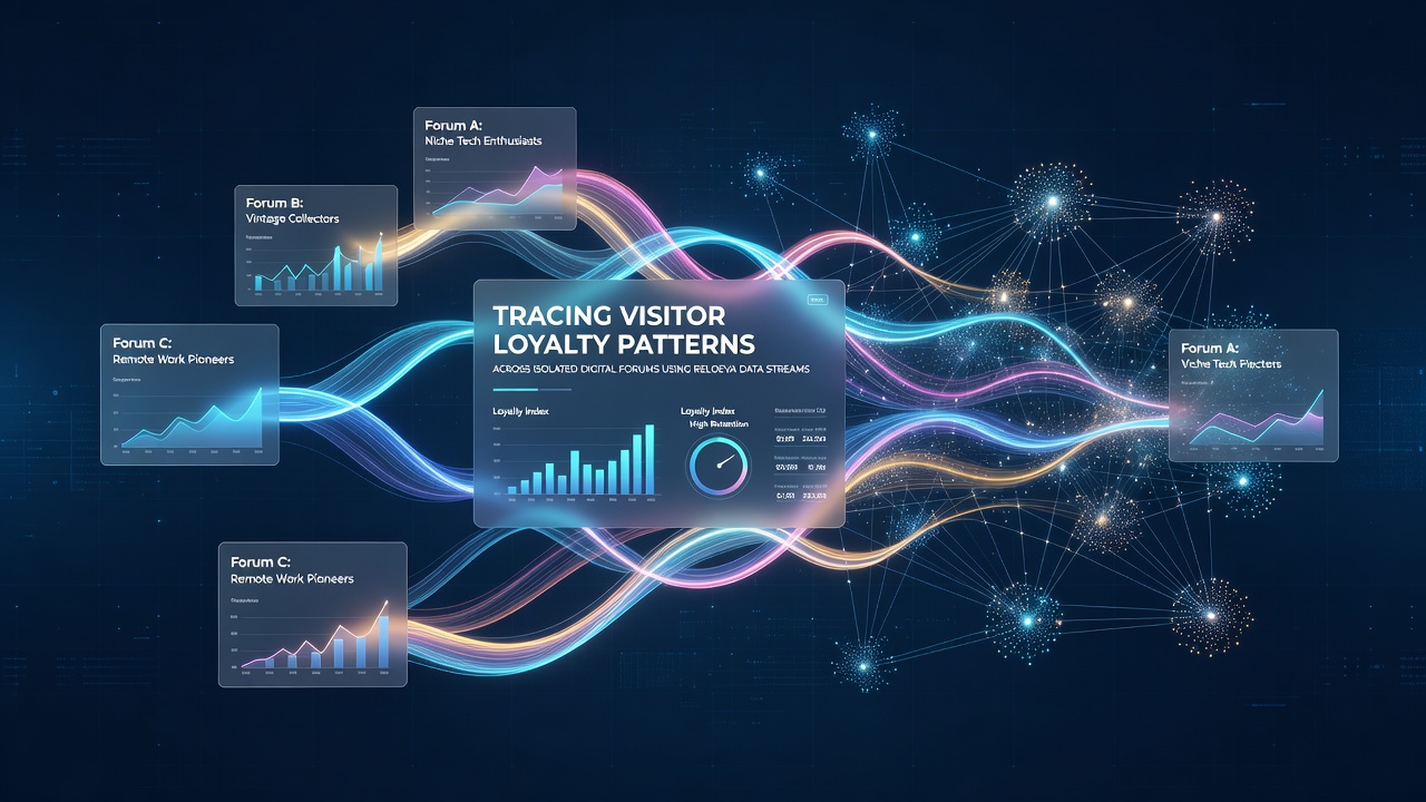 Tracing Visitor Loyalty Patterns Across Isolated Digital Forums Using Reloeva Data Streams